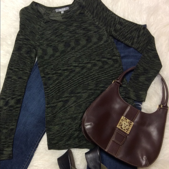 Anne Klein Handbags - ANNE KLEIN BROWN LEATHER BAG